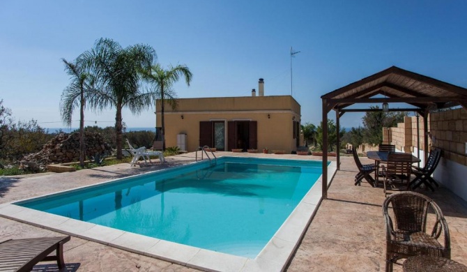 Villa vista mare con piscina privata Ionio m365