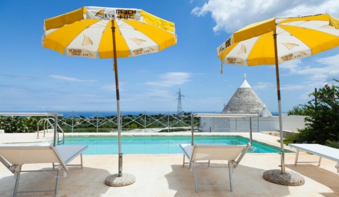 HELLO APULIA - Panoramic Trullo Blue Ocean View